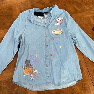Aristocats button up long sleeve